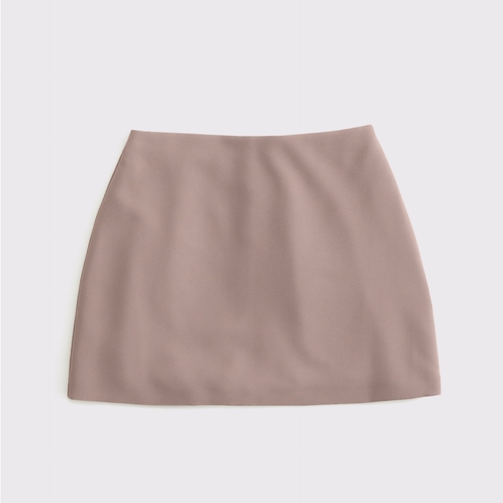 Abercrombie & Fitch Taupe Mini Skirt